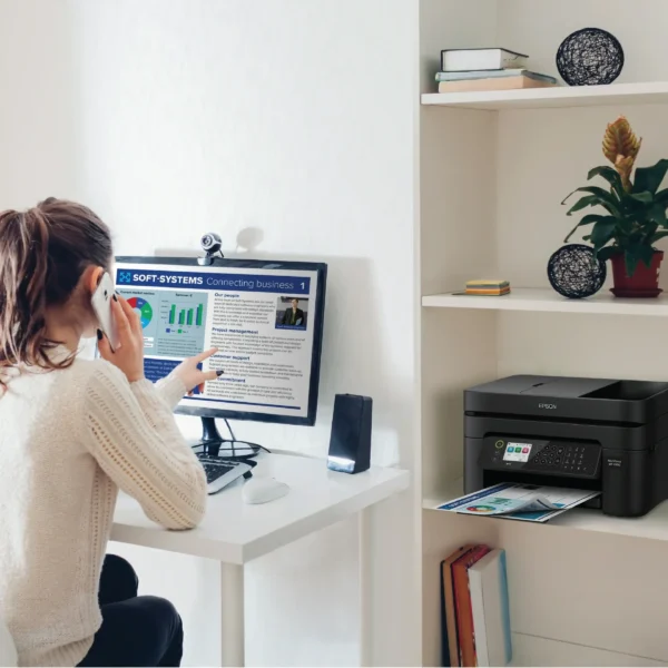 Epson WorkForce WF-2950 All-in-One Wireless Color Printer with Scanner, Copier and Fax - Image 4