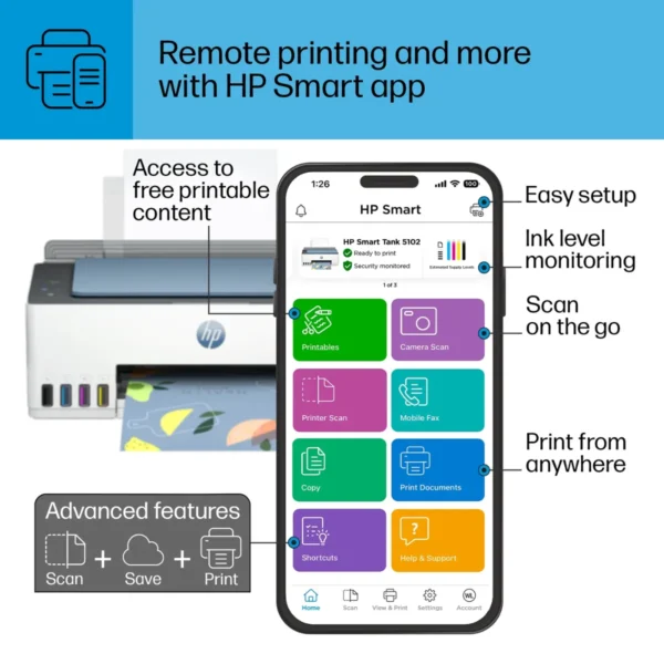 HP Smart Tank 5102 - Image 4