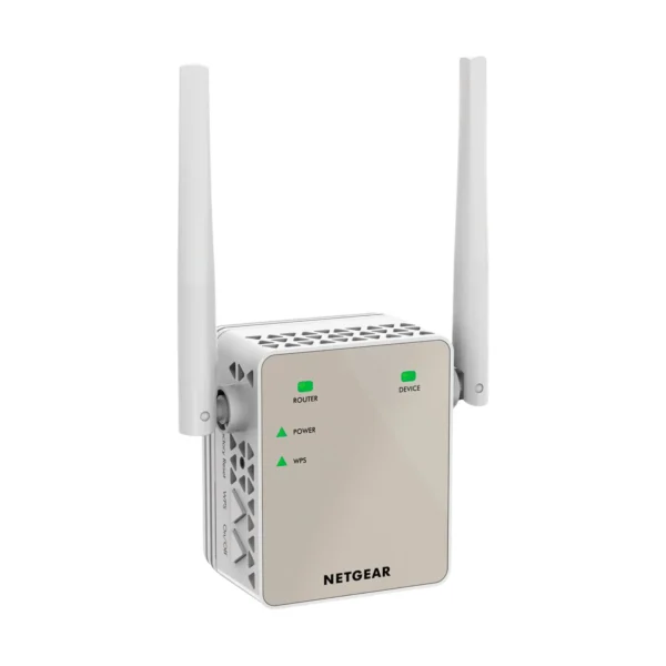 NETGEAR - Dual-band WiFi Range Extender - Essentials Edition, 1.2Gbps, Wall-plug, External Antennas - White - Image 4