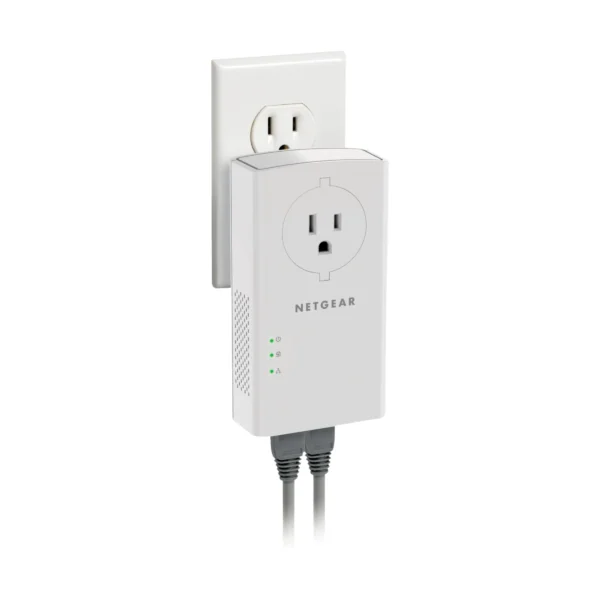 NETGEAR - Powerline 2000 Network Extender - White - Image 2