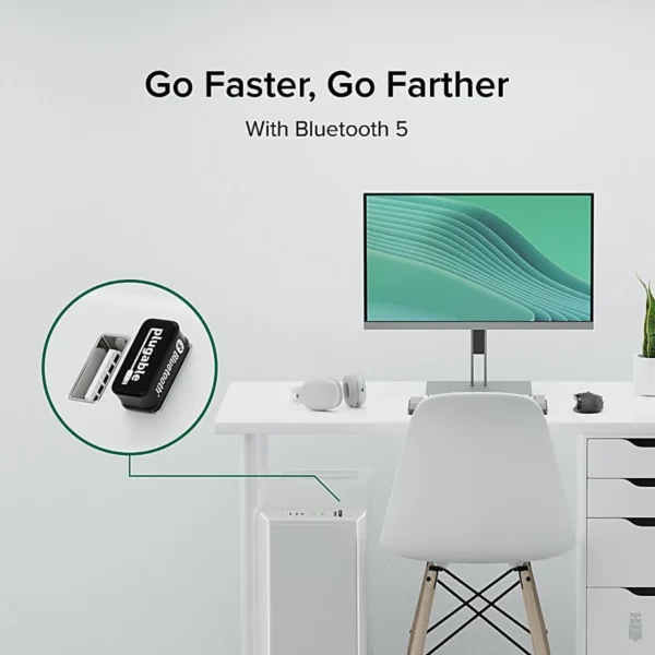 Plugable USB Bluetooth Adapter for PC - Image 4