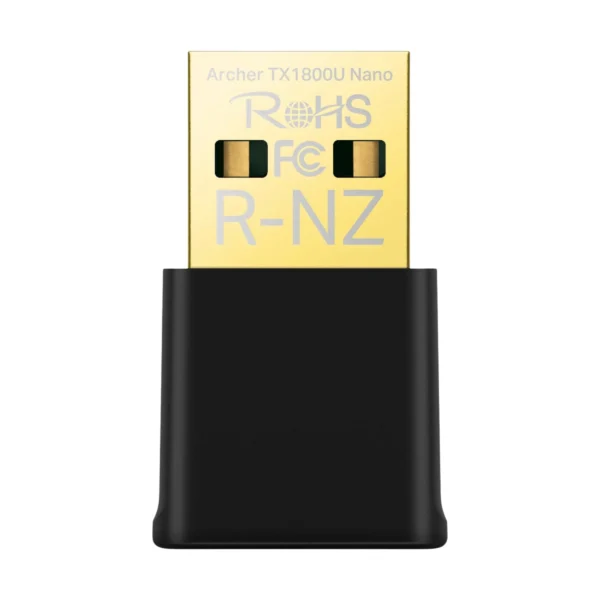 TP-Link - AX1800 Nano Wi-Fi 6 Wireless USB Adapter - Black - Image 2