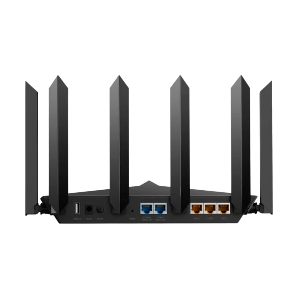TP-Link - Archer AXE7800 Tri-Band Wi-Fi 6E Router - Black - Image 3