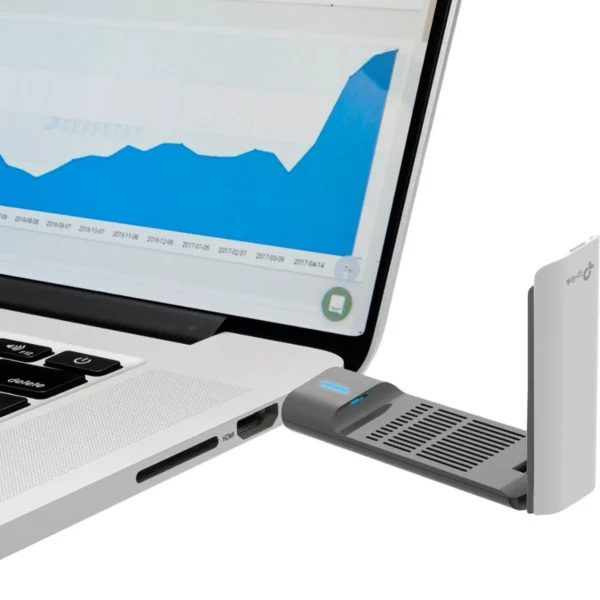 TP-Link - Archer TX20UH AX1800 Dual-Band Wi-Fi 6 USB 3.0 Adapter - Space Gray - Image 4